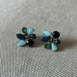 J. Crew cluster statement earrings